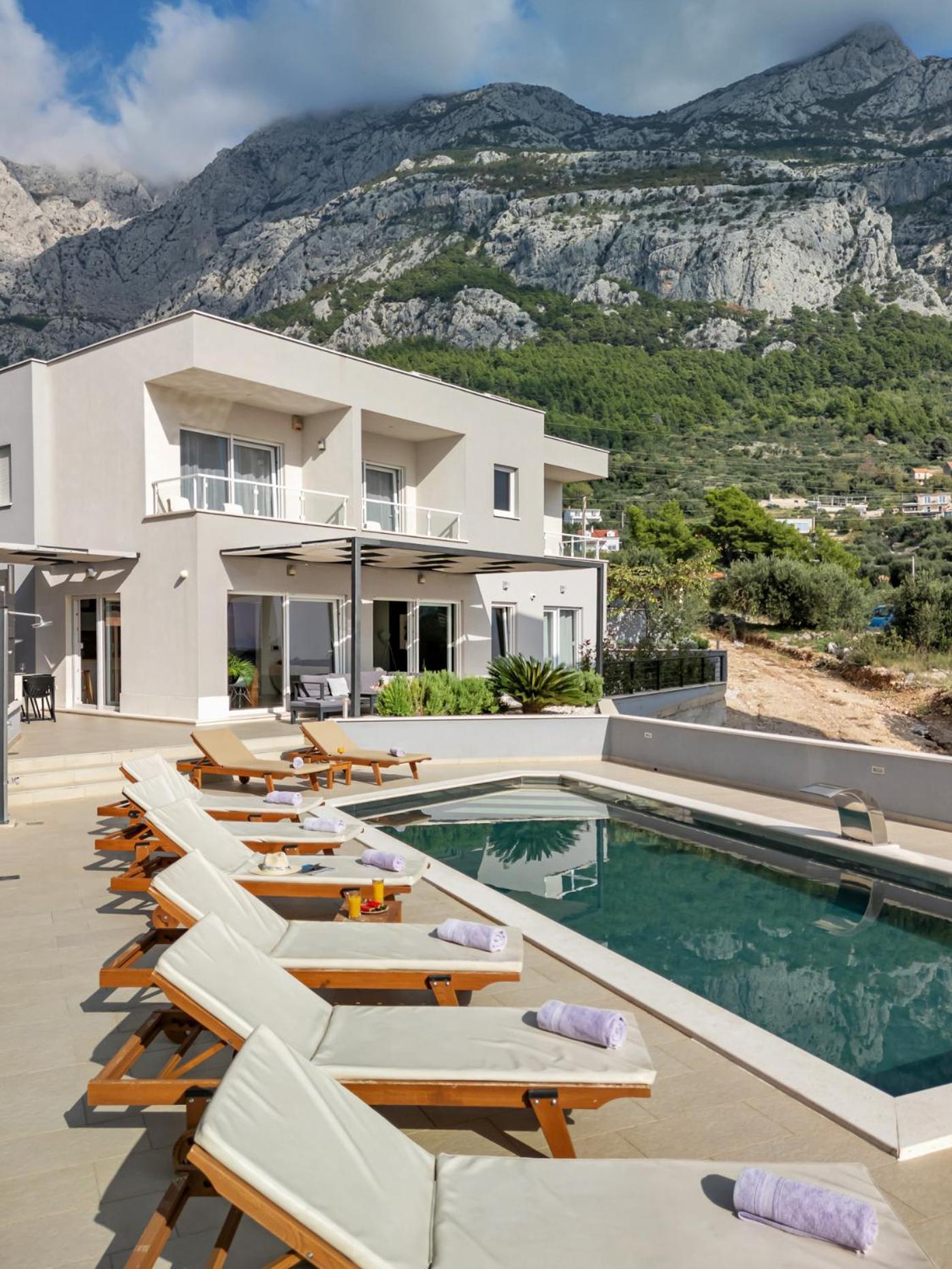 Villa Minkini Makarska Buitenkant foto